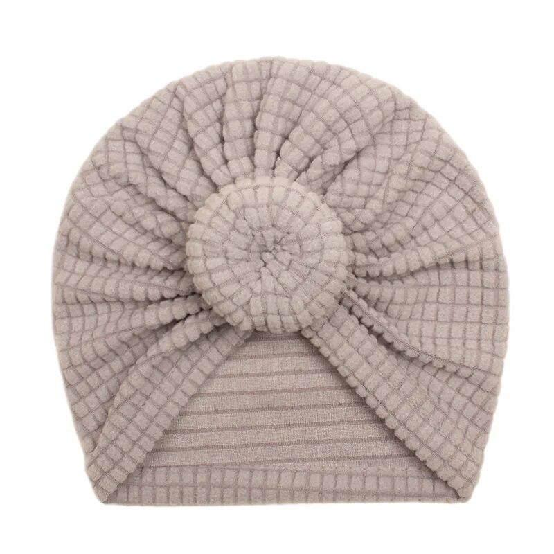 0-2Y Zimní Jarní Dětská čepice pro chlapce Dívky Jednobarevná Čepice Měkká Elastická Sametová čepice pro novorozence Roztomilá zateplená batole Příslušenství pro kojence