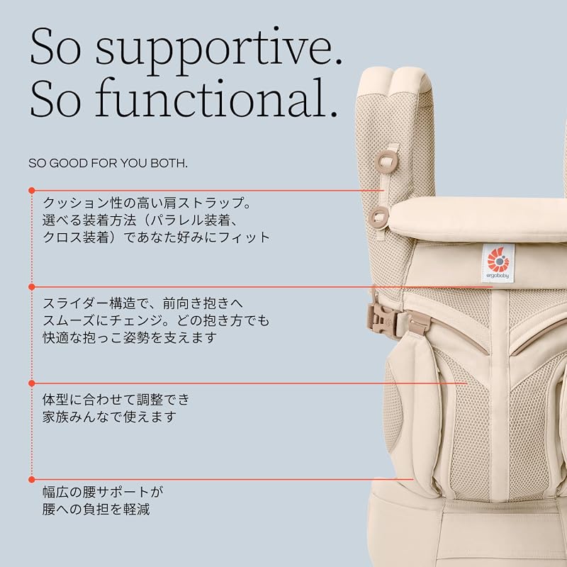 Ergobaby OMNI Classic Charcoal Gray Baby Carrier