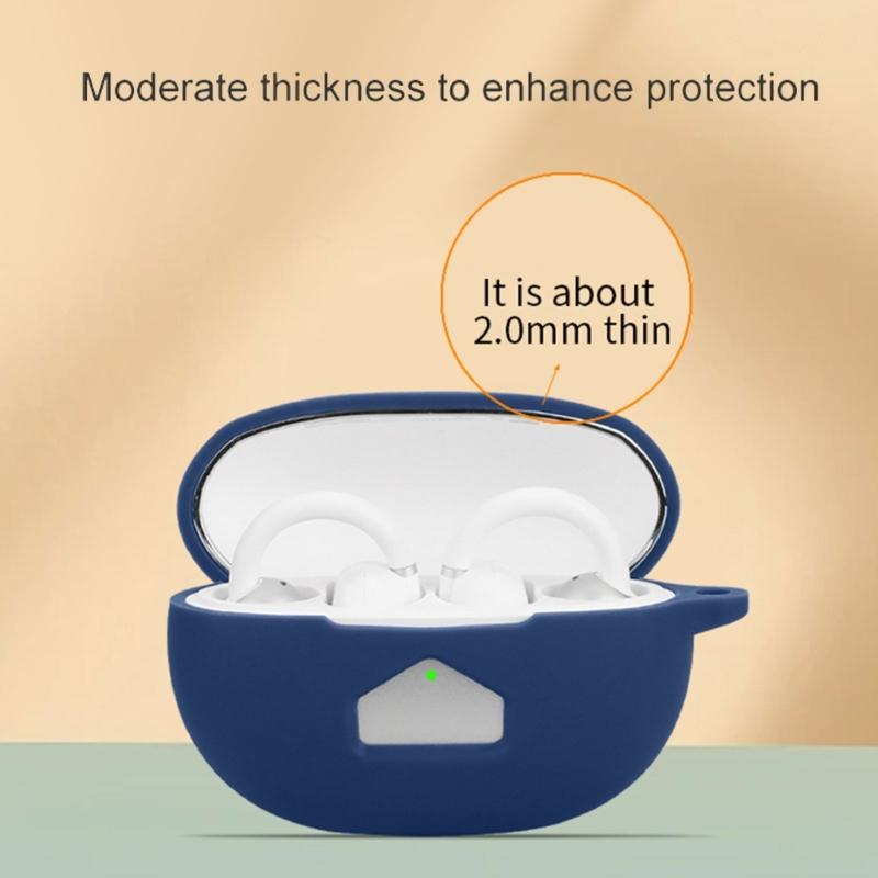 Headphone Cover Shockproof Case Sleeve Antiscratch Guard Washable Housing Shell Damage Prevention for Airfree OW03 Lite