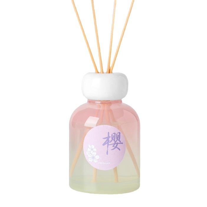 Pink Gardenia Aromatherapy Bathroom Home Indoor Durable No Fire Aromatherapy Essential Oil Hotel Fragrance Ornaments