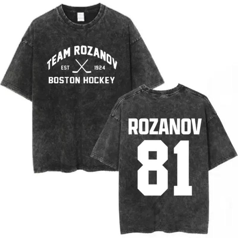 European Size Washed Short Sleeve Heated Rivalry Shane Hollander Ilya Rozano