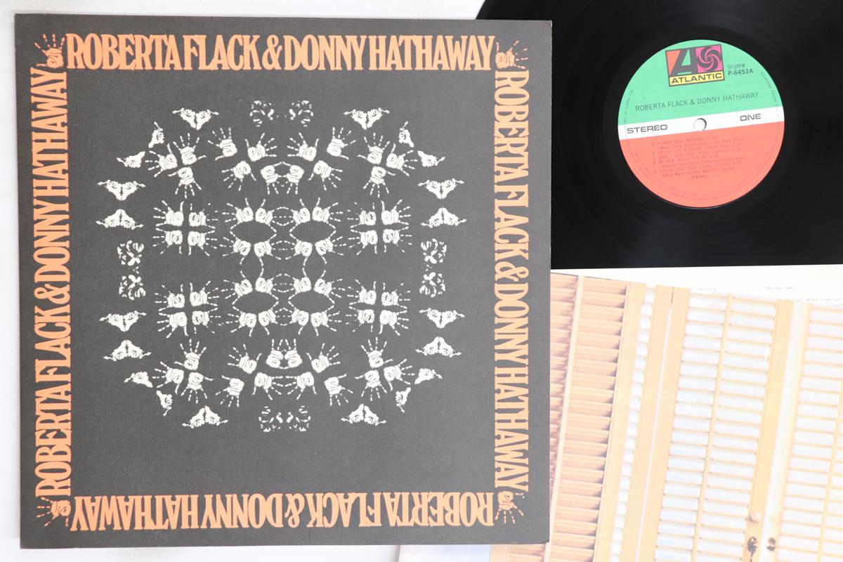 

LP Record ROBERTA FLACK, DONNY HATHAWAY - Roberta Flack & Donny Hathaway P6453A ATLANTIC 1981 Japan Soul/Funk Used