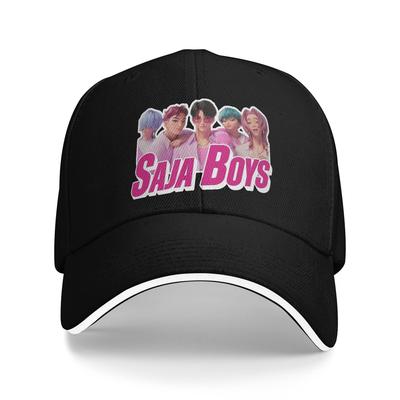 Casquette de Baseball Décontractée d'Été Saja Garçons Kpop Demon Hunters Kpop Rock Casquette Trucker Pour Unisexe Hommes Réglable Caps de Baseball Rétro y2k