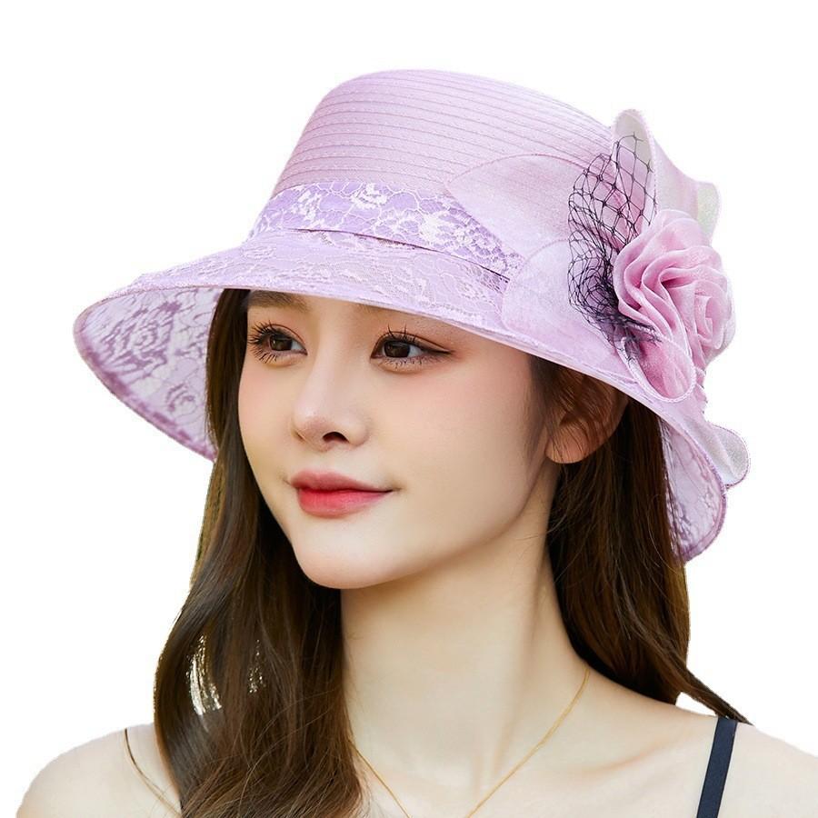 Classic British Style Sun Hat With Wide Brim For Spring And Summer Sun Protection