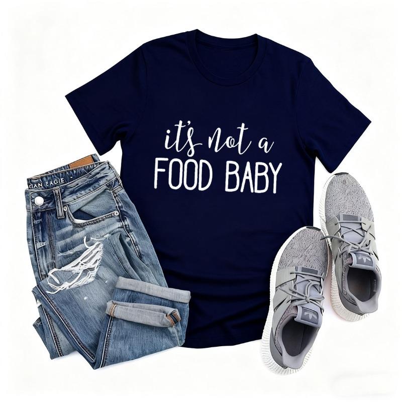 Its Not A Food Baby Shirt Pregnancy AnnounceUnisext Shirt To Husband Thanksgiving Pregnancy AnnounceUnisext Reveal Im Pregnant S