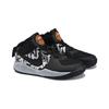 Nike Team Hustle D 9 Versatile Comfortable Non-Slip Durable Low-Top Kids Basketball Shoes Kids Sneaker Black Gray CQ3706-001