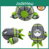 Zomg Jumbo Plüschtier Weich und gefüllt Faserkotton Grün und Grau 23*22cm