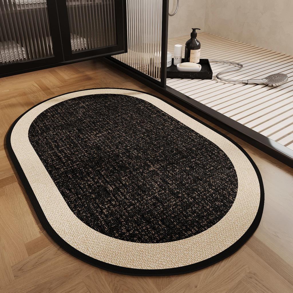 Badezimmermatten Haushalts Anti-Rutsch-Fußmatten Badezimmermatten Sind Schmutzabweisend und Leicht zu Pflegen