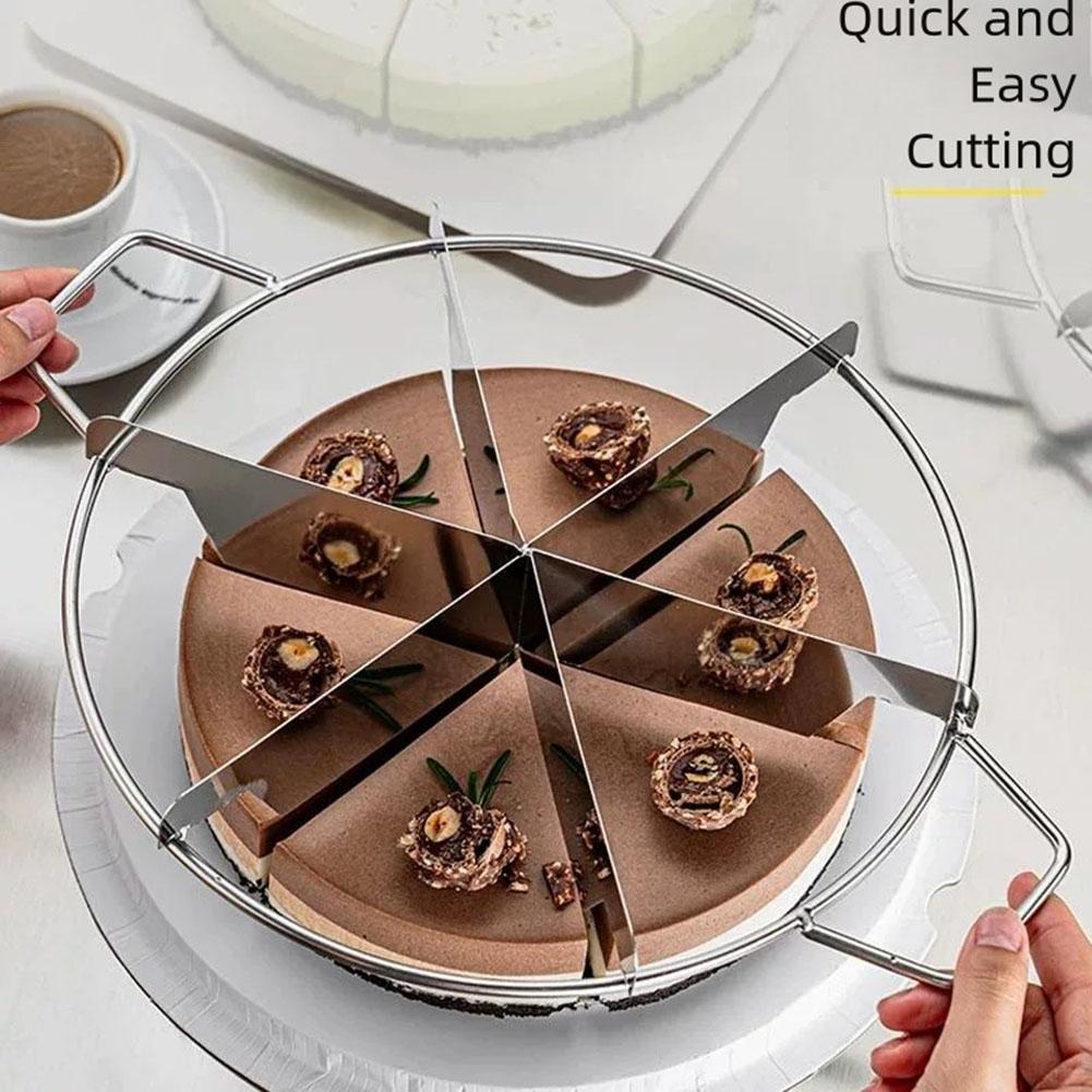 Easy To Use Design Cake Slicer Circular Cutter Precise Portion Division