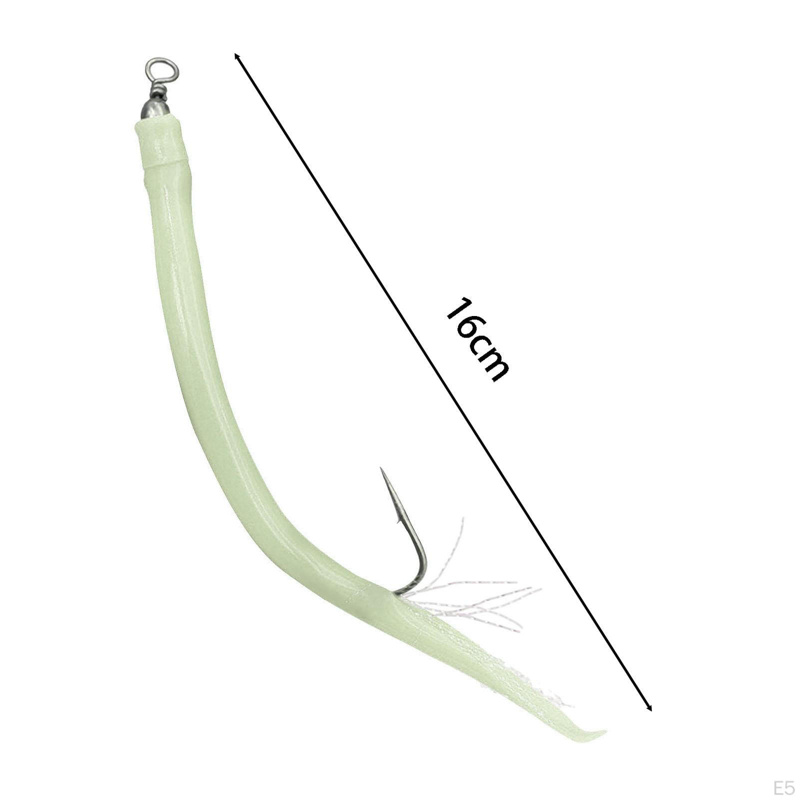 Рыболовный крючок Мягкая приманка 16 см Прочные реалистичные приманки для троллинга — фото 5