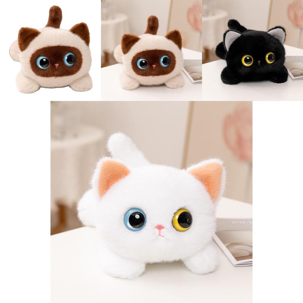 Cat Plush Toy With Soft Polyester Filling For Bedroom Decor And Gifts
