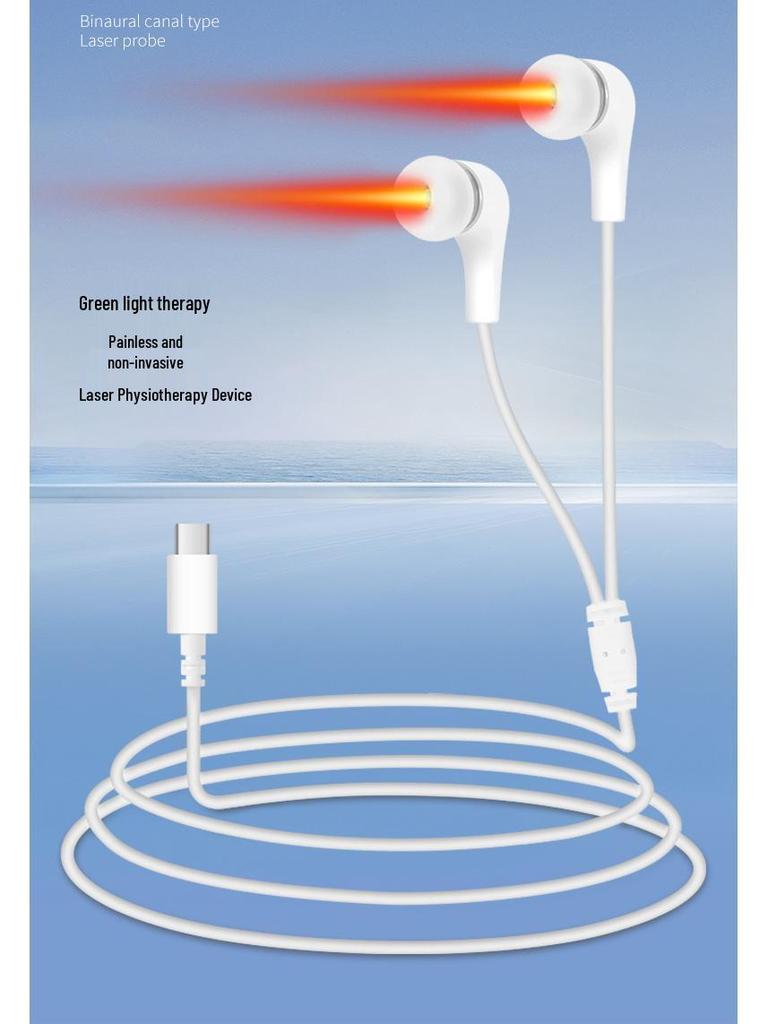 Semiconductor Red Light Laser Device for Rhinitis & Otitis Therapy [Consult for Model]