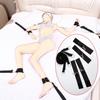 Bondage Bed Set Adult Sex Game Adjustable Handcuff Ankle Restraints Sex Toys for Women Man Couples Slave Erotic Products