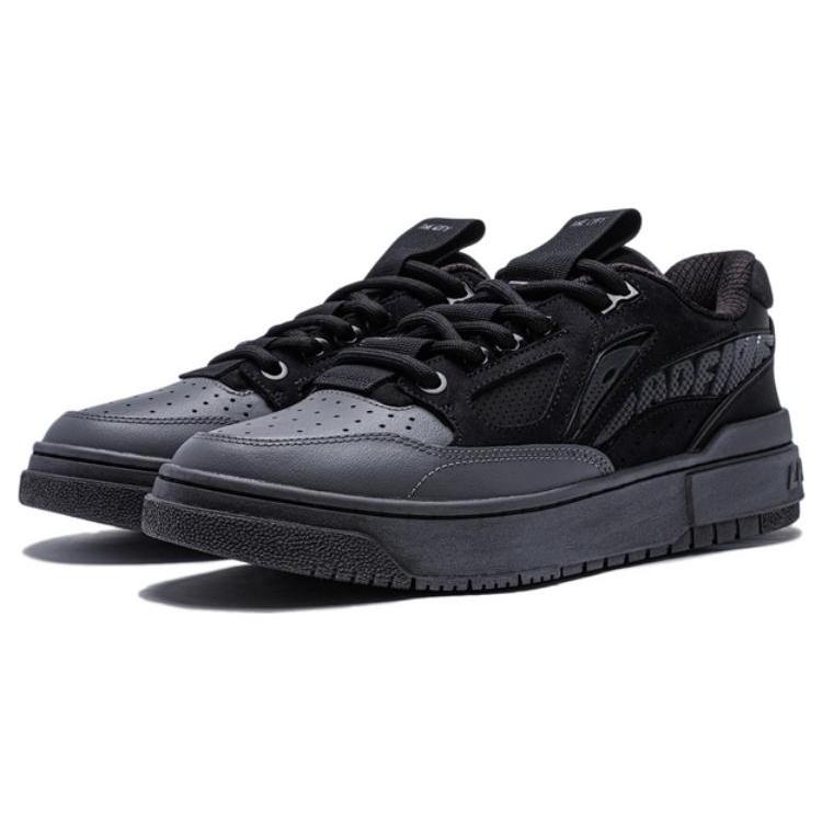 Li Ning Rookie 2 Low Top Skateboard Shoes Men's Black ABCT065-2
