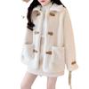 Fur All-in-one Imitation Lambswool Coat for Women Petite Short Autumn and Winter Korean Style Loose and Versatile Top