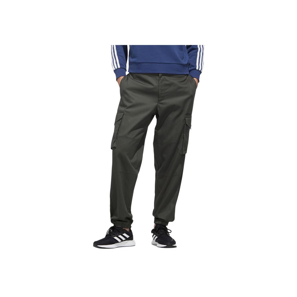 Adidas Neo Multi-Pocket Sport Casual Pants Men Bottoms Deep-Earth-Brown FU1048