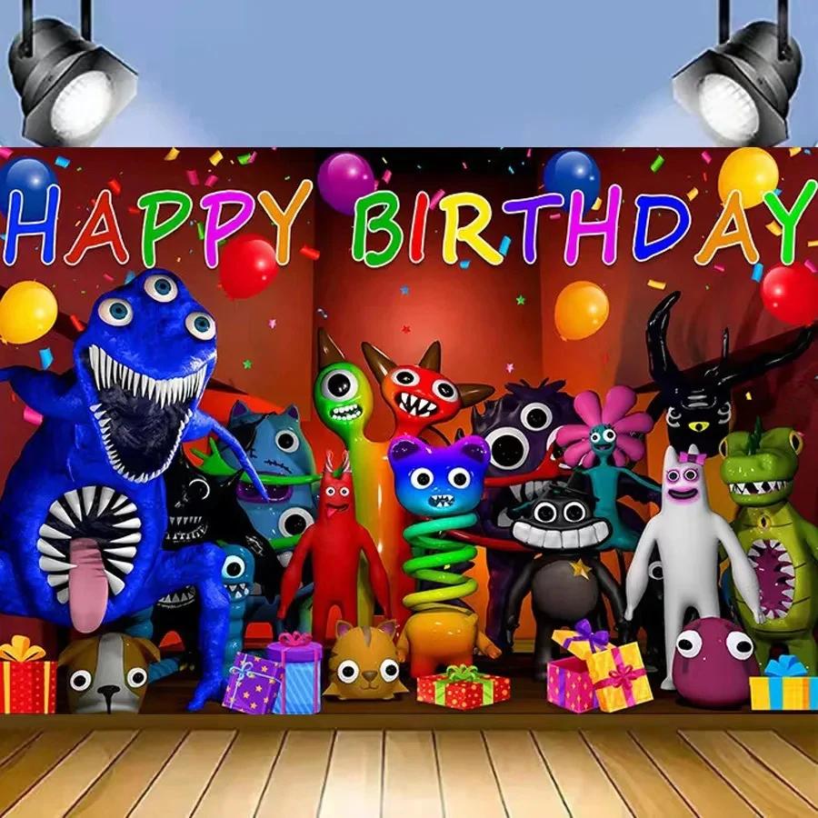 Garten Of Banban Birthday Balloons Party Supplies Gift Bags Plates Cutlery Decorations Child Birthday Party Favors Baby Shower