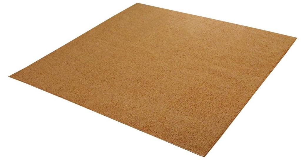 IKEHIKO Rug, 1.5 Tatami Mats, Washable, Tufted "Novel" Style, Orange, Approx. 130 X 185 Cm, Non-Slip Backing (Compatible with Heated Carpets)