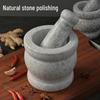 Natural Stone Mortar and Pestle