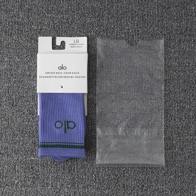 New High-Top AIO Yoga Sports Socks - Unisex Cotton In Black, White, Gray - Individually Packaged, Perfect for Couples