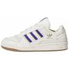 Forum Low CL Hvit Collegiate Purple Damesneakers Skyhvit Kremhvit JH7940