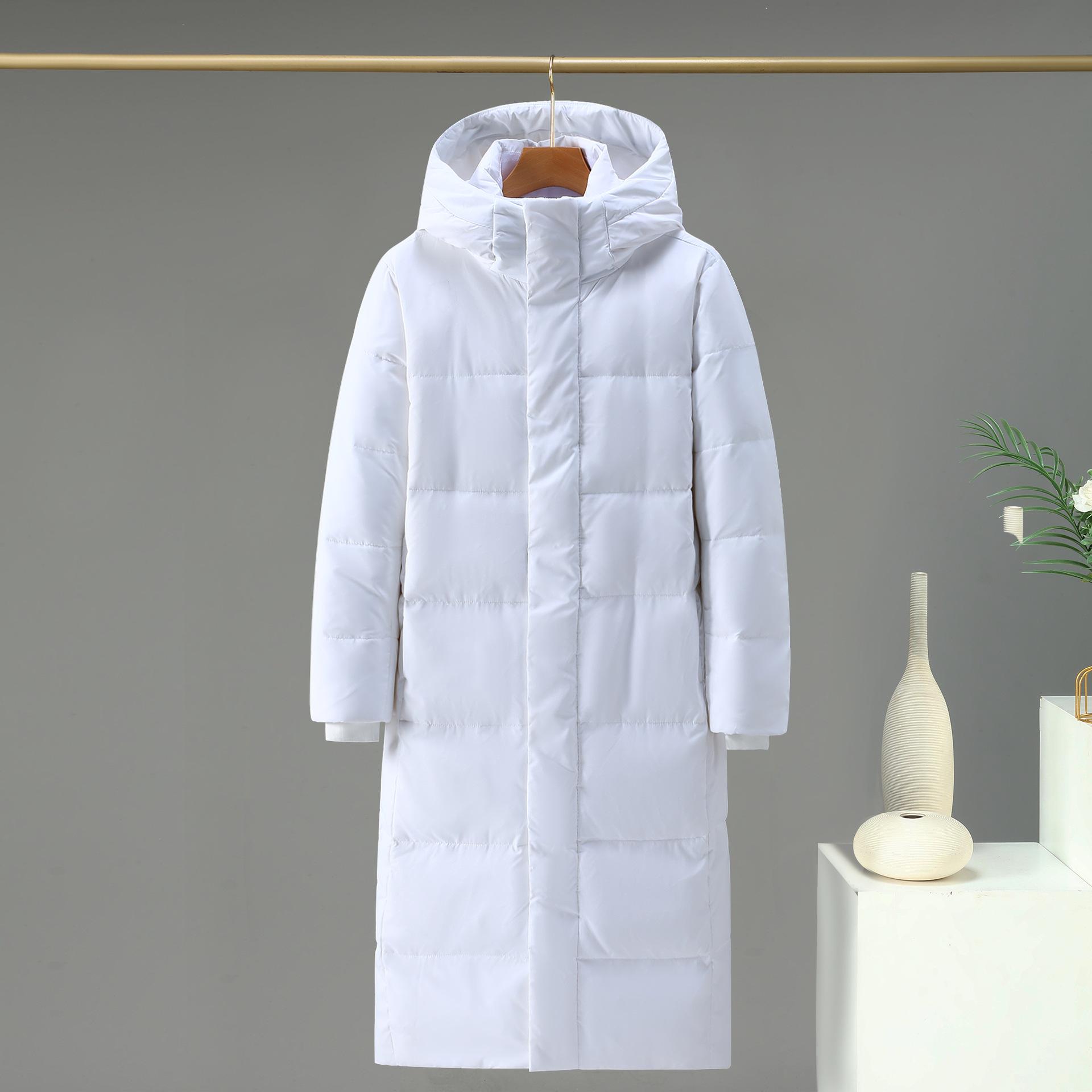 

Длинный пуховик из хлопка до колена для пары на осень/зиму – мужское и женское свободное, повседневное, теплое пальто 3XL