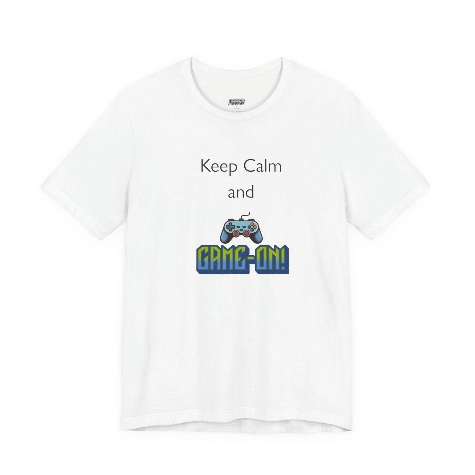 Game On Unisex T-Shirt — Gamer Controller Graphic Tee 4XL