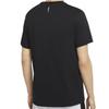 Nike T Shirts Men's Black Crew Neck Moderate Straight Fit CD1307-010