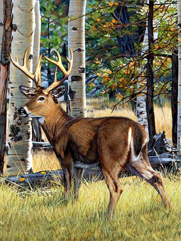 5D Diamond Painting Deer Picture Of Rhinestone New Arrival Diamond Embroidery Animal Diamond Mosaic Handicraft Home Decor