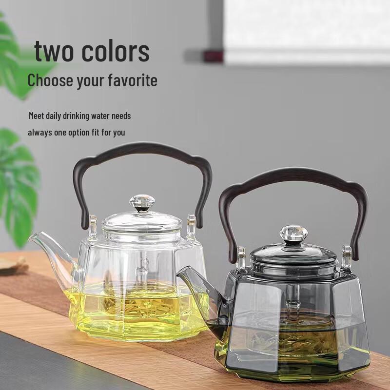 Hanyou Japanese Style Octagonal Glass Kettle