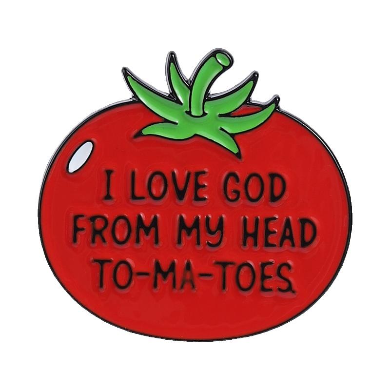 Catholic Saint Cross Medal Enamel Pins Jesus Christ Is Lord God Virgin Mary Latin Prayer Brooches Lapel Badge Jewelry Gifts