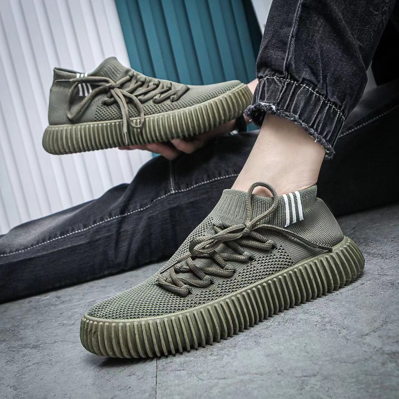 

Мужские повседневные мокасины дышащие мужские спортивные туфли с толстой подошвой из сетки мужские кроссовки для бега на открытом воздухе Tenis Masculino Zapatillas Hombre 44