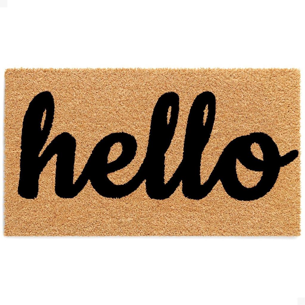 Eco-friendly Coconut Palm Fiber Entrance Doormat