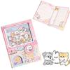 Shaking Small Notepad Gashapon Mahines Square Writing Pad Portable Cartoon Notebook  Office