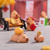 Micro Landscape Cute New Year Fortune Capybara Capibara Figure Decoration Desktop Car Accessories