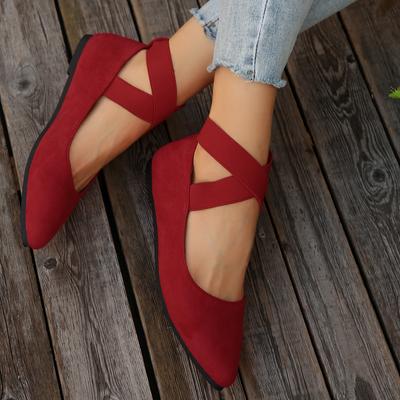 2025 Woman Breathable Flats Shoes Lightweight Pointed Toe Casual Loafers Comfortable Retro Soft Sneakers Women Zapatos De Mujer