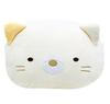 MORIPiLO Sumikkogurashi Cat Body Pillow (Hug Me Cushion) Skin-Friendly Micro Fabric Plush Toy Nap Pillow Beige 40x25x20cm Character Pillow Morishita