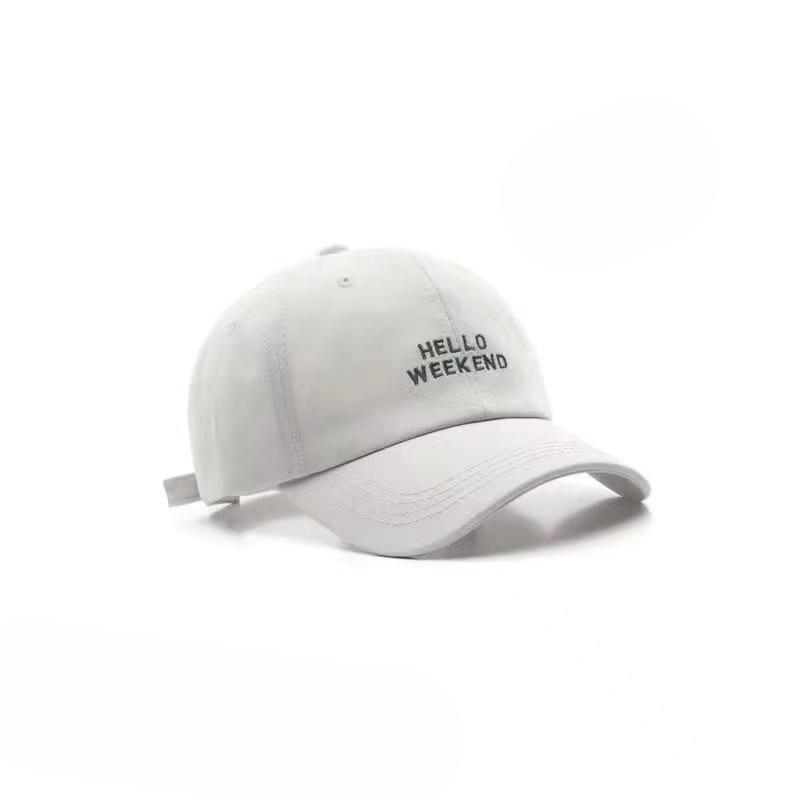 

Новая бейсболка для женщин на весну и лето, универсальная, повседневная, зрительно уменьшающая лицо, с вышивкой маленькой буквы, мягкая бейсболка, мужская, трендовая adjustable