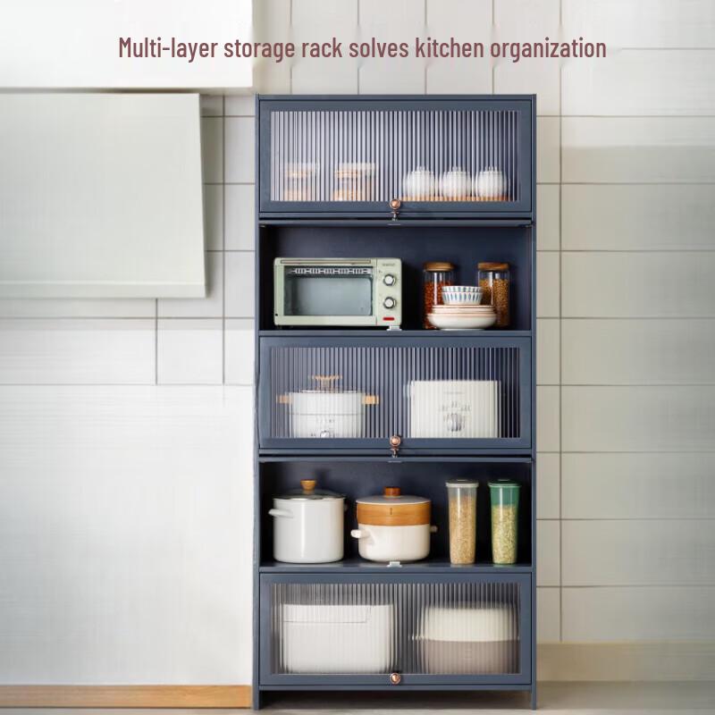 Multi-functional 5-Tier Kitchen Storage Cabinet