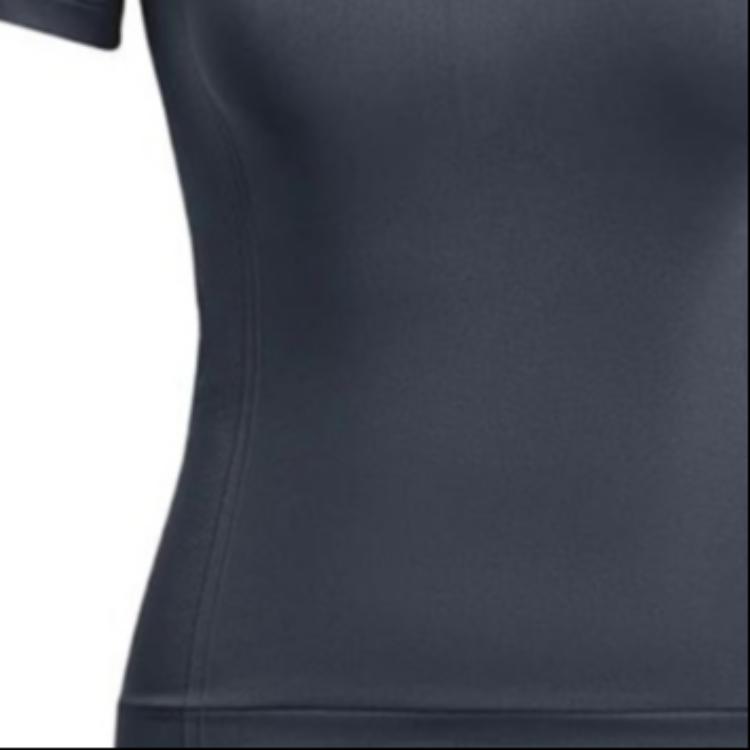 Under Armour Solid Color Breathable Casual Sports Short Sleeve T-Shirt Women Tops Gray 1379149-044