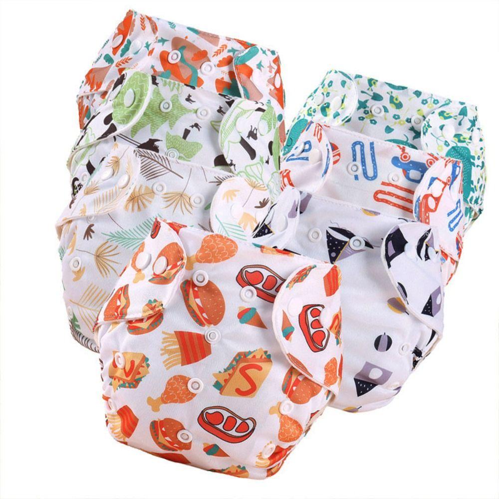 Atmungsaktive Babywindel Wiederverwendbare Neugeborenen Töpfchentrainingshose Säugling Stoffwindel 0-2 Jahre