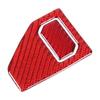 Red Carbon fiber passenger side glove box cover trim For BMW 5 Series G60 i5 24+