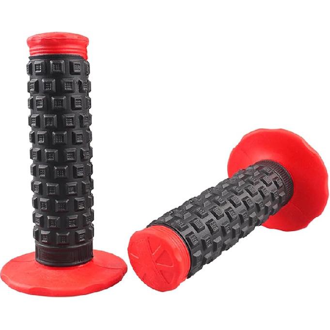 7/8" Dirt Bike Grip Rubber Anti-Slip Universal Motorcycle Grips Handlebar Racing Grip For Motocross Mini Bike Surron Light Bee X Grips KLX110 YZ450F