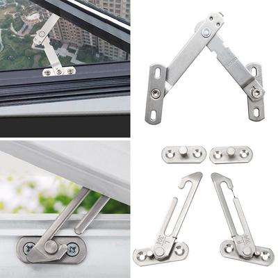 Adjustable Window Support Limiter Window Protection Casement Blocking Window Hook Latches Cabinet Locks