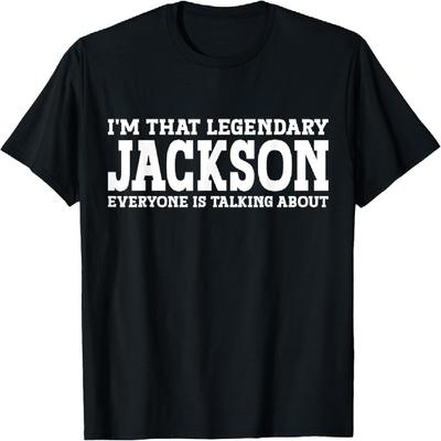 Jackson Personal Name Funny Jackson T-Shirt