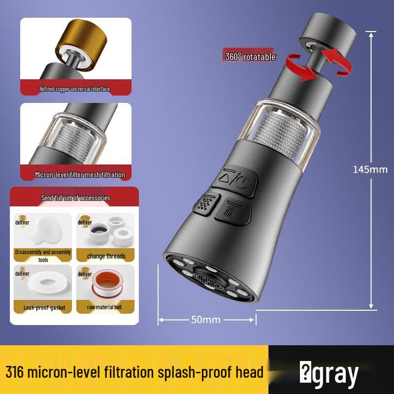 Multifunctional Kitchen Faucet Extender