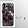 Soft Cover Case for Google Pixel 6a 9 Pro XL 6 Pro 7 Pro 8 Pro 8a 9a 7a Marvel Captain America