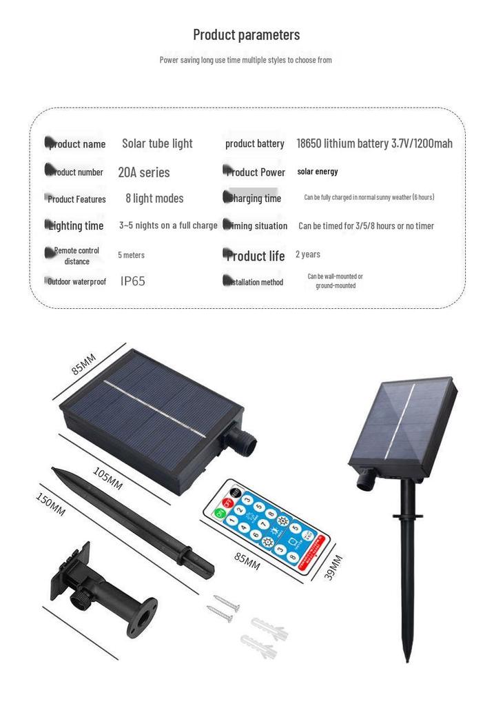Waterproof Solar LED Strip Lights: Colorful Outdoor Decoration