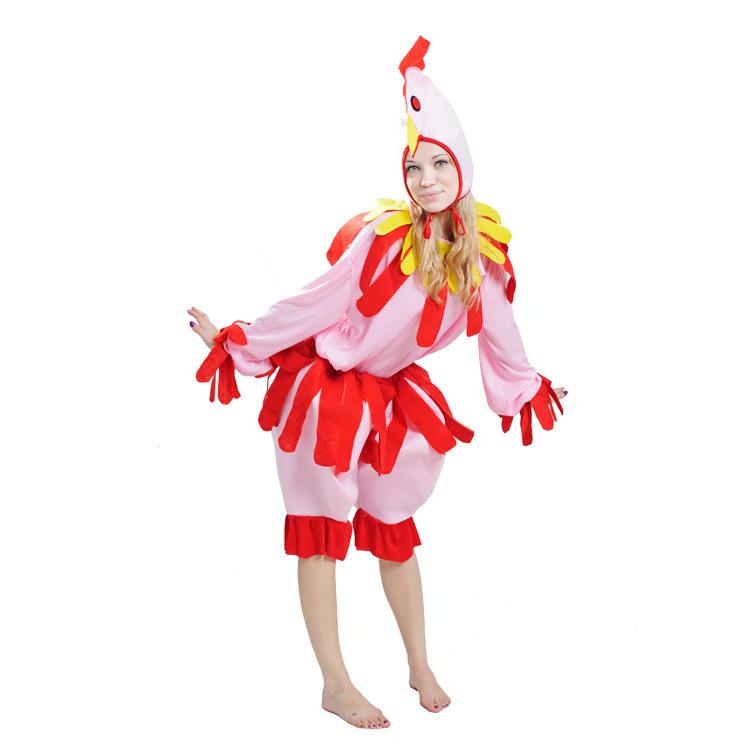 

Stage costumes adult hen costumes, carnival halloween cosplay dance performances Hen costume червоний