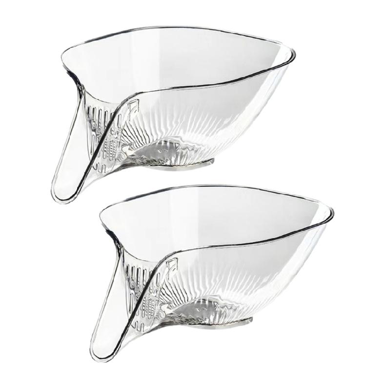 

Kitchen Sink Colander Fruit Colander Vegetable Drain Basket Essential Tools білий